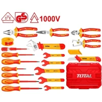 Ensemble dOutils À Main Isolés 19Pcs Total THKITH1901