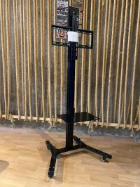 support tv mobile écran 32 a 60 pouces avec étagère