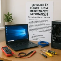 Réparation & Maintenance Informatique Service à domicile ou à distance 