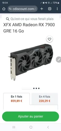 AMD RADEON RX7900 GRE 