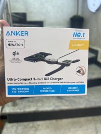 شواحن-وكابلات-ultra-compact-3-in-1-qi2-charger-anker-الحراش-الجزائر