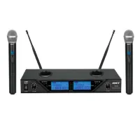 Double Microphone sans fil UHF BST UDR-208