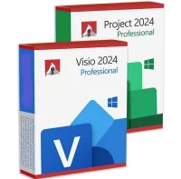 Microsoft Office  Project et Viso Pro 2024 Bind