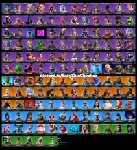 Compte Fortnite 137 Skins + 850 v-bucks