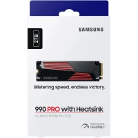 Samsung SSD 990 PRO 2TB PCIE 4.0X4 NVME avec Heatsink -- promotion