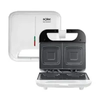 SOLAC APPAREIL À SANDWICH ANTI-ADHÉRENT SOLAC SD5053 750W BLANC