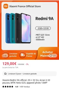 Xiaomi Redmi 9A