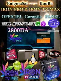 IRON PRO & IRON PRO MAX EN PROMO 2800DA SD HD FULLHD 4K NETFLIX AMAZON PRIME