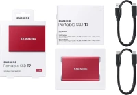  Disque SSD externe Samsung T7 MU-PC2T0R/WW | portable 2 To - USB 3.2 