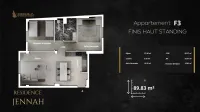 Vente Appartement F3 Alger Bordj el kiffan