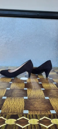 Escarpins noirs talon 