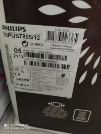Télévision Philips grand 70" Neuf dans l'emballage 