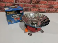 Réchaud Coupe Vent A Gaz Portable YC-301 Pour Camping Plage Voyage, موقد بغاز محمول للطهي في البحر