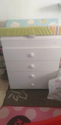 Commode a roulettes CAM 4 en 1 