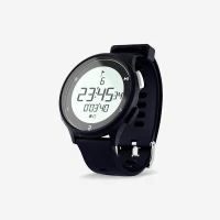 Montre decathlon chronomètre de course à pied W500M BLEUE
