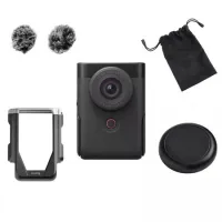 KIT VLOG V10 AVANCE CANON POWER SHOT  BLACK