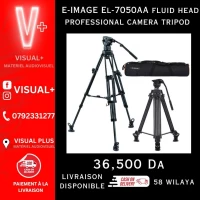 E-IMAGE El-7050AA 1.8m Fluid Head Professional Camera Tripod Stand  