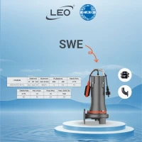 POMPE POUR LES EAUX CHARGEE