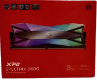 RAM XPG ADATA SPECTRIX D60G DDR4 RGB MEMORY  16  8GB*2  3200MHZ PC4-25600