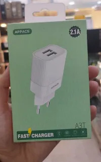 CHARGEUR LOUNA 2USB 2.1A APPACS