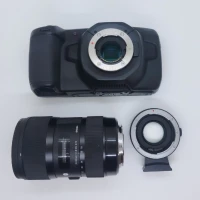 Blackmagic 4K + Speedbooster + Sigma 18-35mm F1.8 