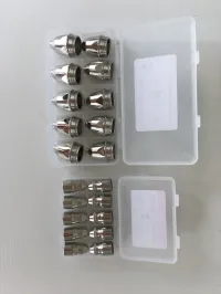 BEC PLASMA, ELECTRODE ET BUSE 1.3mm et 1.5mm POUR TORCHE DE DECOUPE PLASMA P80