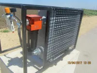Refroidisseur d'air pour compresseur de chantier