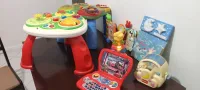 Jouets éducatifs et interactifs de très bonne marque vtech Fisher price chicco 