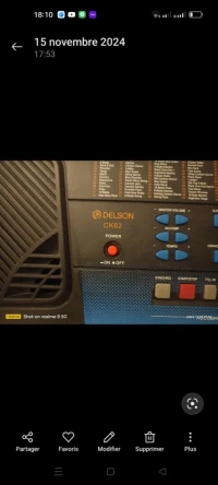 Synthétiseur piano Delson neuf