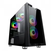 Boitier HYBROK M5 ARGB GLASS