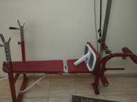 sport-banc-de-musculation-avec-accessoires-et-fontes-medea-algerie