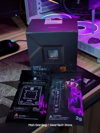 AMD RYZEN 9 7900X BOX NEUF + CONTACT FRAME & THERMLPASTE COMBO 