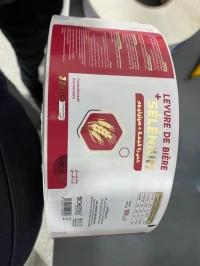 Flexo impression étiquettes autocollantes bobine 