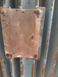 moteur electrique  45kw------65 chevaux----- 1450 t/mn 380v    mrque  italienne ANSALDO  q bride  noteur   verifie /garentie/  tous les testes d isolrmrnt   concluants