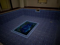 Mosaïque Lumineuse Bleu