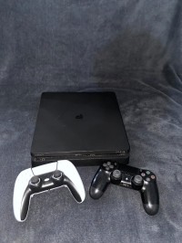 أجهزة-ألعاب-الفيديو-ps4-slim-500gb-avec-2-manette-تيبازة-الجزائر