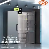 REFRIGIRATEUR IRIS TWIN IR-BCD 455