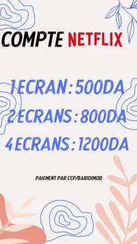 COMPTE NETFLIX
