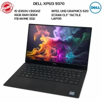 DELL XPS13 9370 i5 8350U 16GB DDR4 1TB SSD NVME 13.3 POUCE TACTILE
