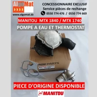 MANITOU - POMPE A EAU ET THERMOSTAT -  مانيطو ـ مضخة مياه و تارموستا