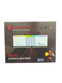 RAM MAGMA 2X8GB 3600MHZ RGB WHITE