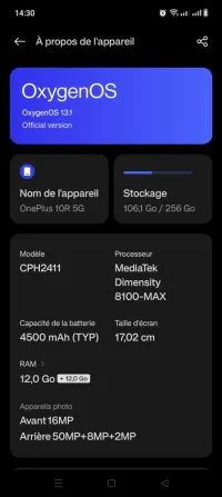One plus 10r 5g