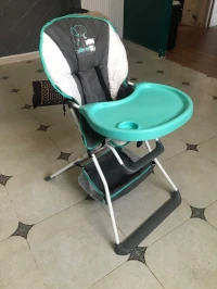 Chaise Haute fixe Mac Baby Deluxe Hauck
