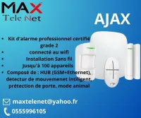 Kit alarme connecté Ajax MaxTelenet 