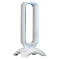 SUPPORT CASQUE MARS GAMING MHHX WHITE 2EN1