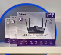 D-Link DSL-X1852E Modem Router Wi-Fi 6 AX1800 VDSL2/ADSL2+