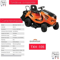 Tondeuse à Gazon  autoportée 