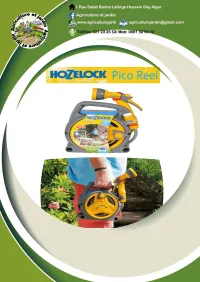 pico reel tuyau 10 m avec dévidoir hozelock 