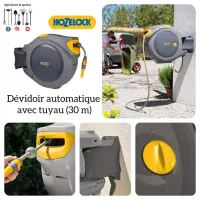 Devidoir Tuyau hozelock automatique 30 M