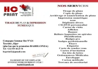 tirage de plan 